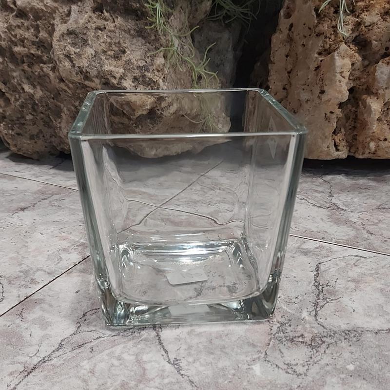Comprar Macetero cristal Prisma 14 cm